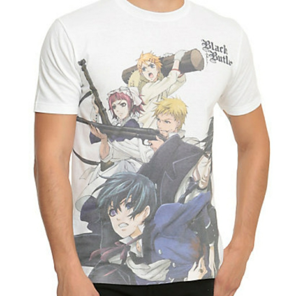 Sold as bundleBlack Butler Hot Topic Anime T shirt